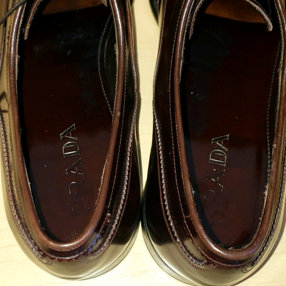 Prada Wingtip Oxford Shoes - Picture 2 of 12